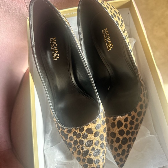 Michael Kors Animal Print Heels - Picture 3 of 4